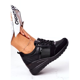 Wedge Sneakers Vinceza 10606 Sort 1