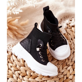 FR1 Sort Callobe børnesneakers ['sort'] 1