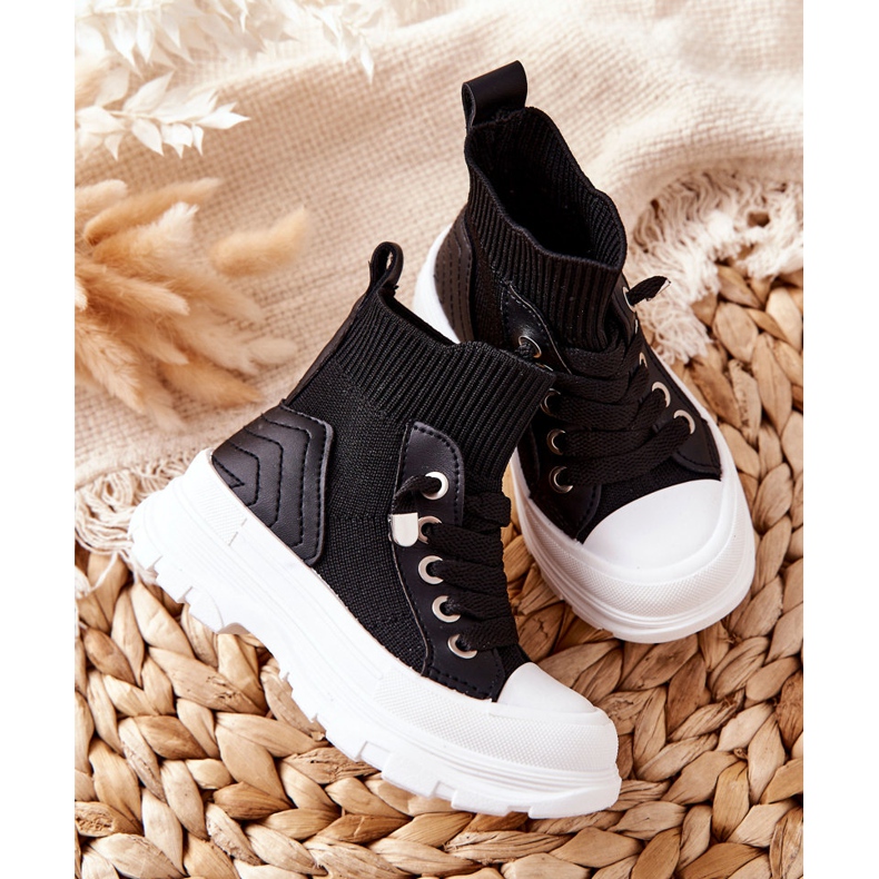 FR1 Sort Callobe børnesneakers ['sort'] 1