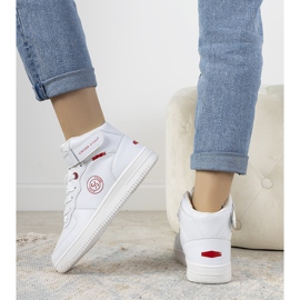 Cross Jeans Madrid hvide sneakers til kvinder 2