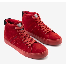 Røde mænds ankelhøje Cross Jeans Raya sneakers 3
