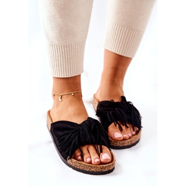 FW1 Sorte flip-flops i taryne kork 1