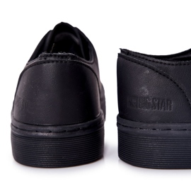 Mænds sorte sneakers Big Star II174047 1