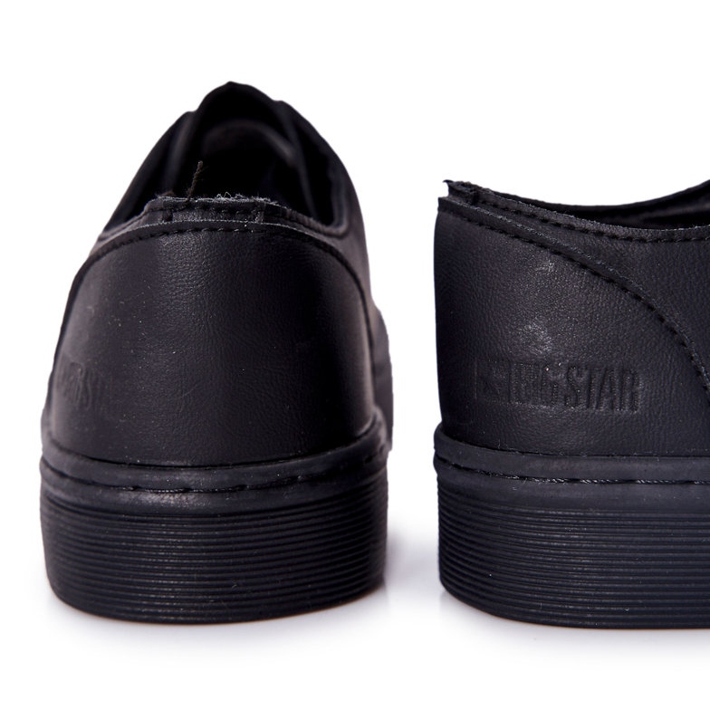Mænds sorte sneakers Big Star II174047 1