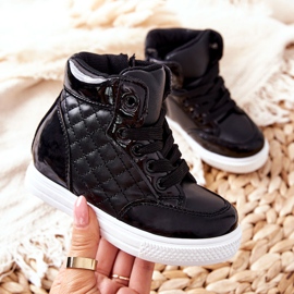 PH1 Børns sorte Lizzie sneakers 2