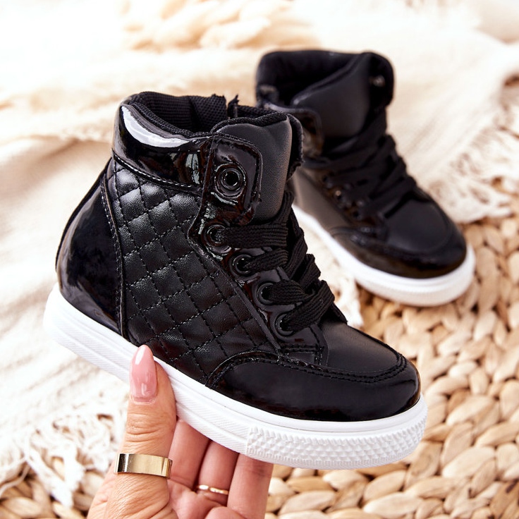 PH1 Børns sorte Lizzie sneakers 2