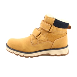 Træstøvler med velcro Camel News 21DZ20-4307 gul 2