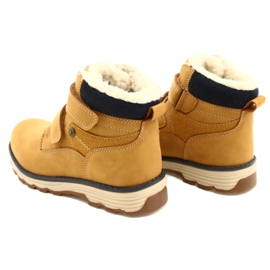 Træstøvler med velcro Camel News 21DZ20-4307 gul 5