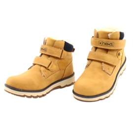Træstøvler med velcro Camel News 21DZ20-4307 gul 3