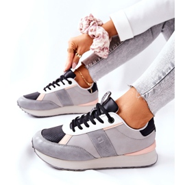 Sportssko Memory Foam Big Star II274398 Grå-Sort 2