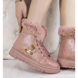 Bernal pink vinter sneakers lyserød 1
