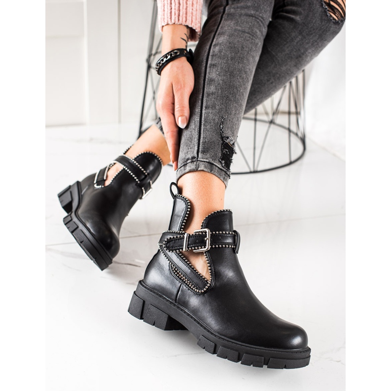 Bestelle Slip-on modearbejdere sort 1