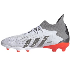 Adidas Predator Freak.1 Fg Jr FY6260 fodboldstøvler flerfarvet hvid 1