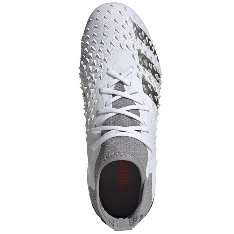 Adidas Predator Freak.1 Fg Jr FY6260 fodboldstøvler flerfarvet hvid 2