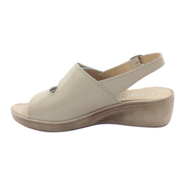 Damesandaler Gregors 592 beige 2