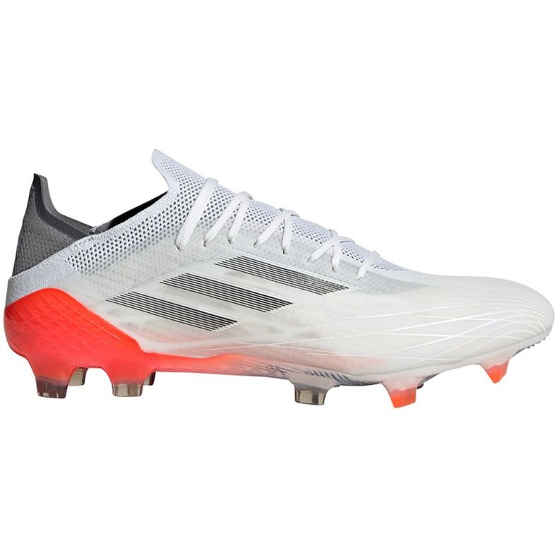 Adidas X Speedflow.1 Fg M FY6869 fodboldstøvler rød, hvid, grå hvid 1