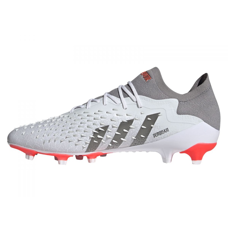 Adidas Predator Freak.1 Low Ag M GZ2806 fodboldstøvler grå, hvid hvid 1
