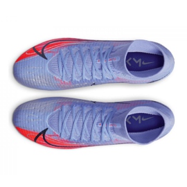 Nike Superfly 8 Pro Km Ag M DJ3978-506 fodboldsko violet-blå blå 2