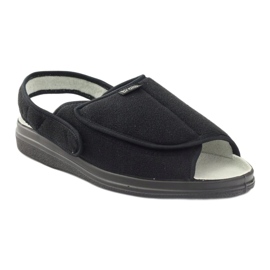 Dr.Orto Befado sorte herresandaler 1