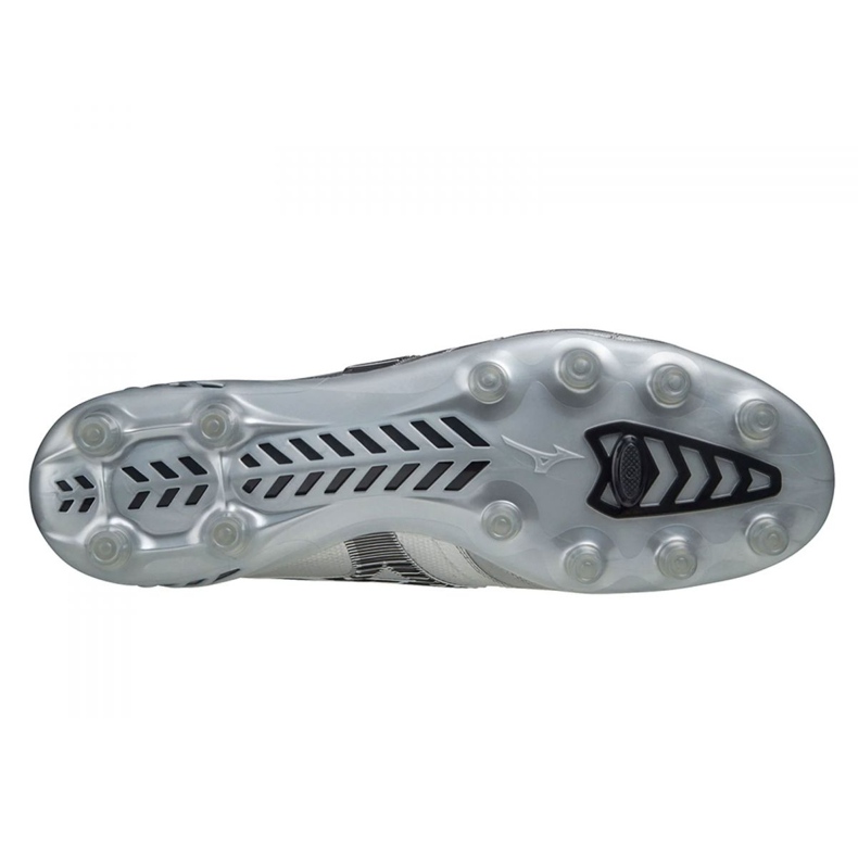 Mizuno Morelia Neo Iii Beta Japan Fg M P1GA219003 fodboldstøvler grå sølv 2