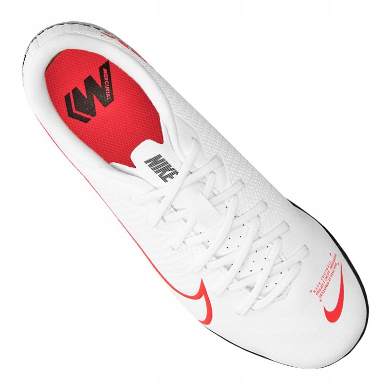 Nike Vapor 13 Academy Tf Jr AT8145-160 fodboldsko hvid 3