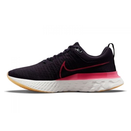 Nike React Infinity Run Flyknit 2 W CT2423-501 løbesko sort lilla 1
