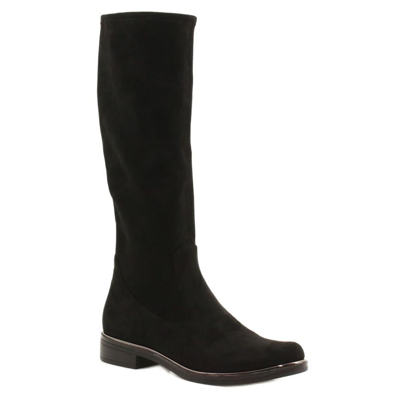 Caprice Sorte Stretch Damestøvler 25512-41 044 1