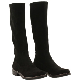Caprice Sorte Stretch Damestøvler 25512-41 044 3