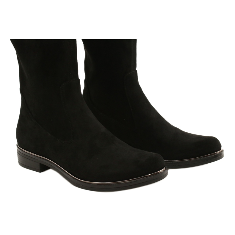 Caprice Sorte Stretch Damestøvler 25512-41 044 5