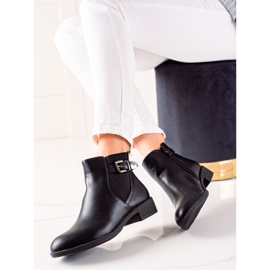 Chc Shoes Behagelige sorte støvler 1