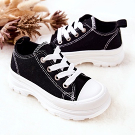 FR1 Børnesneakers på den sort-hvide rejsetidsplatform 2