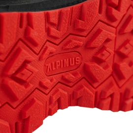 Alpinus Seville M JS43575 trekkingsko sort rød 5