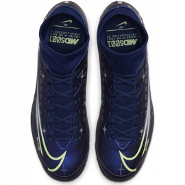 Nike Mercurial Superfly 7 Academy Mds Tf M BQ5435 401 fodboldsko marineblå 1