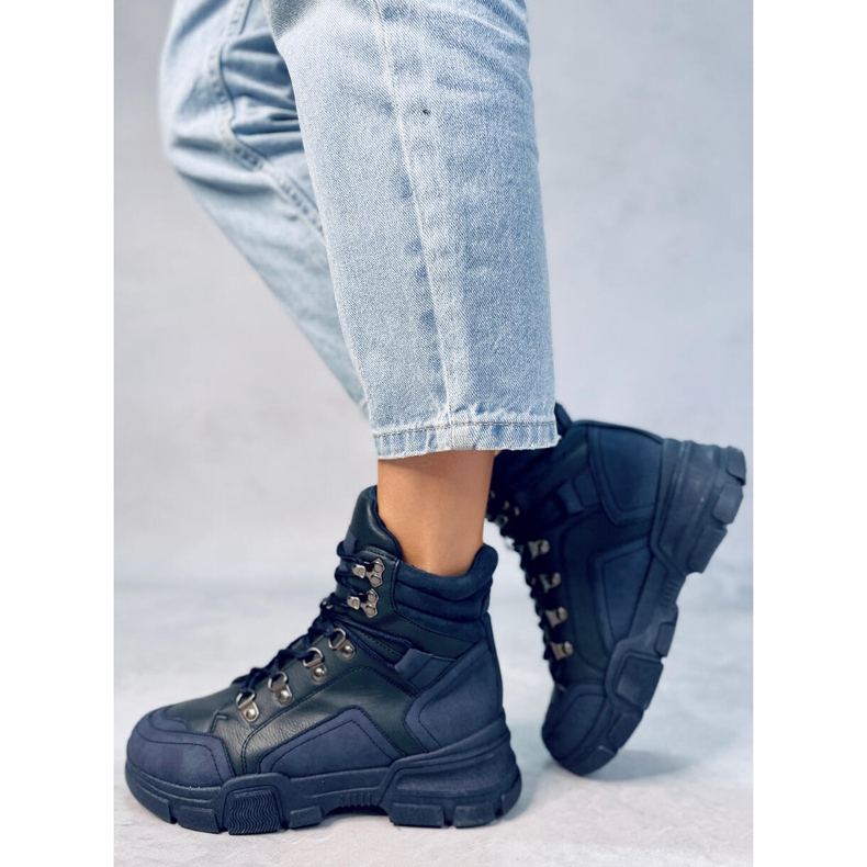 Brita DK.BLÅ high-top sneakers 2