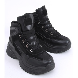 Diana Black high-top sneakers sort 2