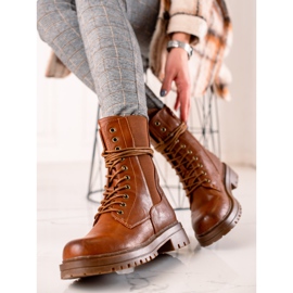 Super Mode Casual Trappers støvler brun 1