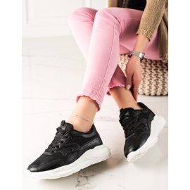 TRENDI Klassiske sorte sneakers 1