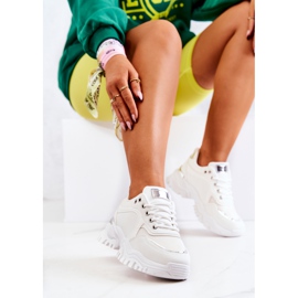 FS2 Sneakers På Platformen Hvid Sallie sølv 2