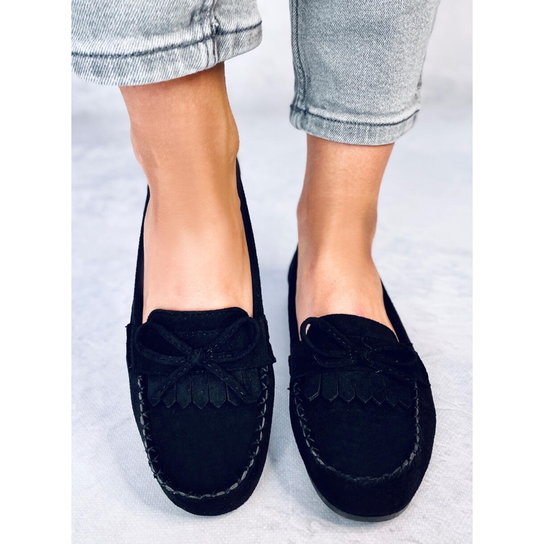 Quest sorte loafers til kvinder 1