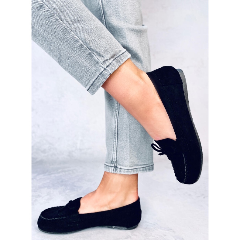 Quest sorte loafers til kvinder 2