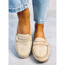Rello Beige loafers til kvinder 1