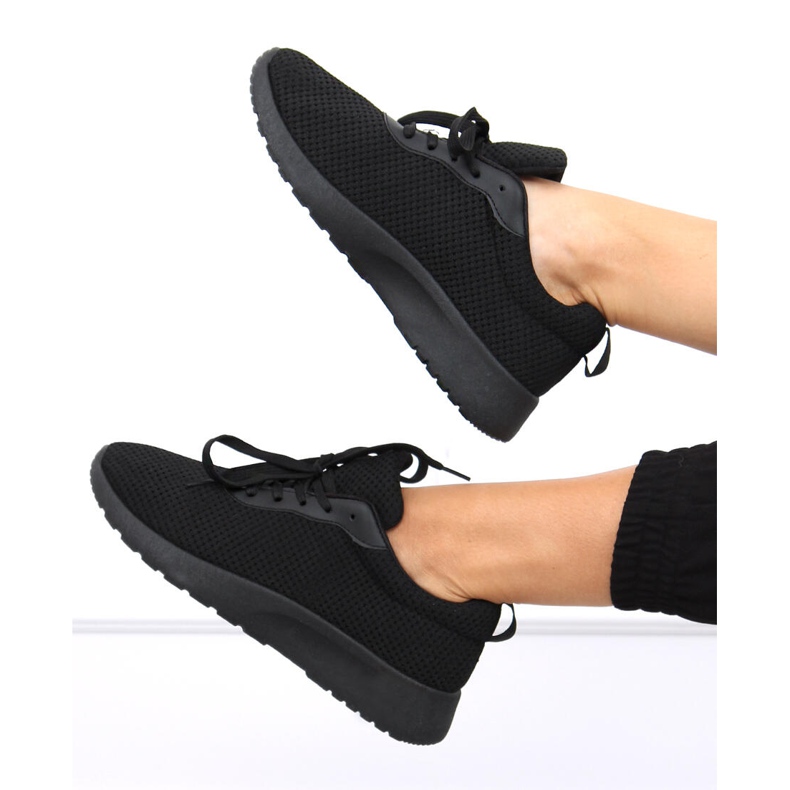 Zatto Allblack sokker sokker sort 1