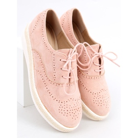 Damesko espadriller Apia Pink lyserød 1