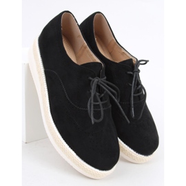 Damesko espadriller Apia Sort 1