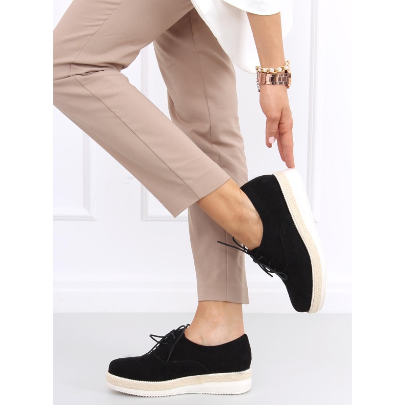 Damesko espadriller Apia Sort 2
