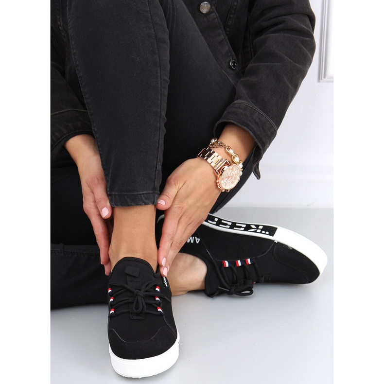 Aruba Negro damesneakers sort 1