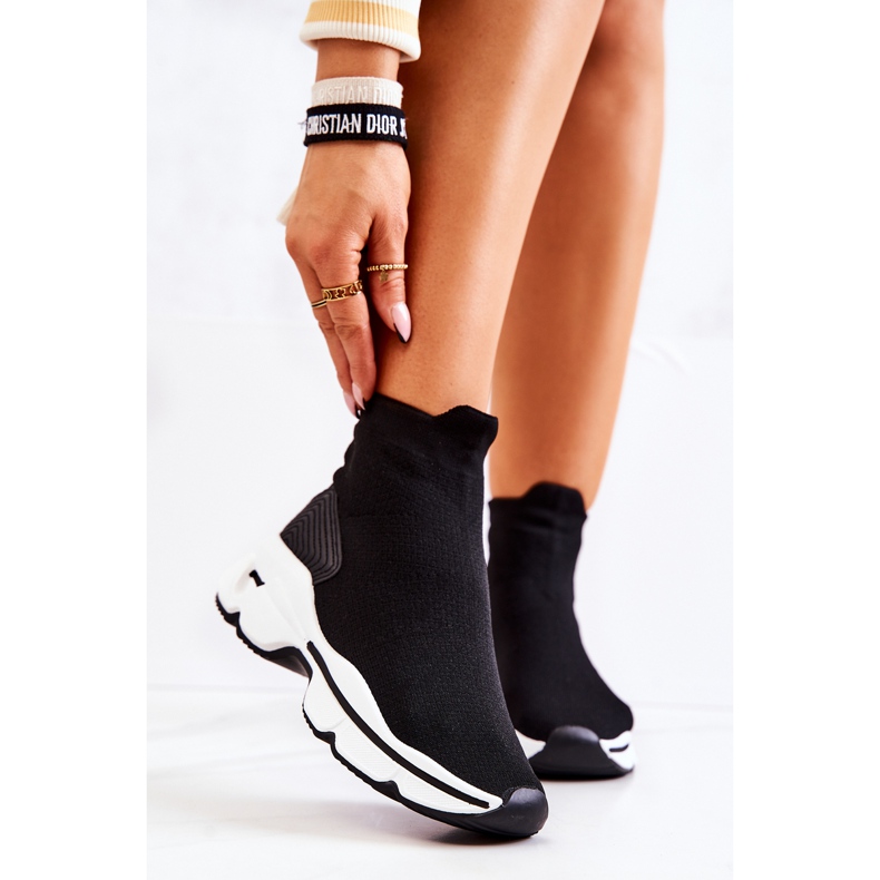 PS1 Sorte Bailee High Sock Sportssko 2