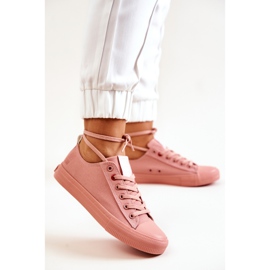 Low Sneakers Big Star JJ274005 Mørk pink lyserød 4