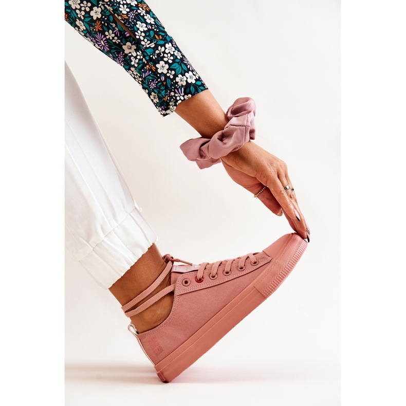 Low Sneakers Big Star JJ274005 Mørk pink lyserød 1
