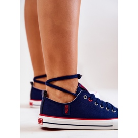 Damesneakers Big Star JJ274121 Marineblå 1